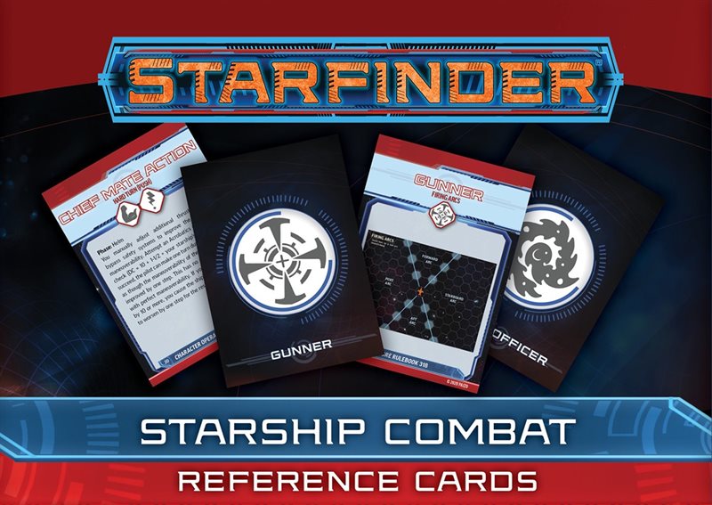 Starship Combat Reference Cards