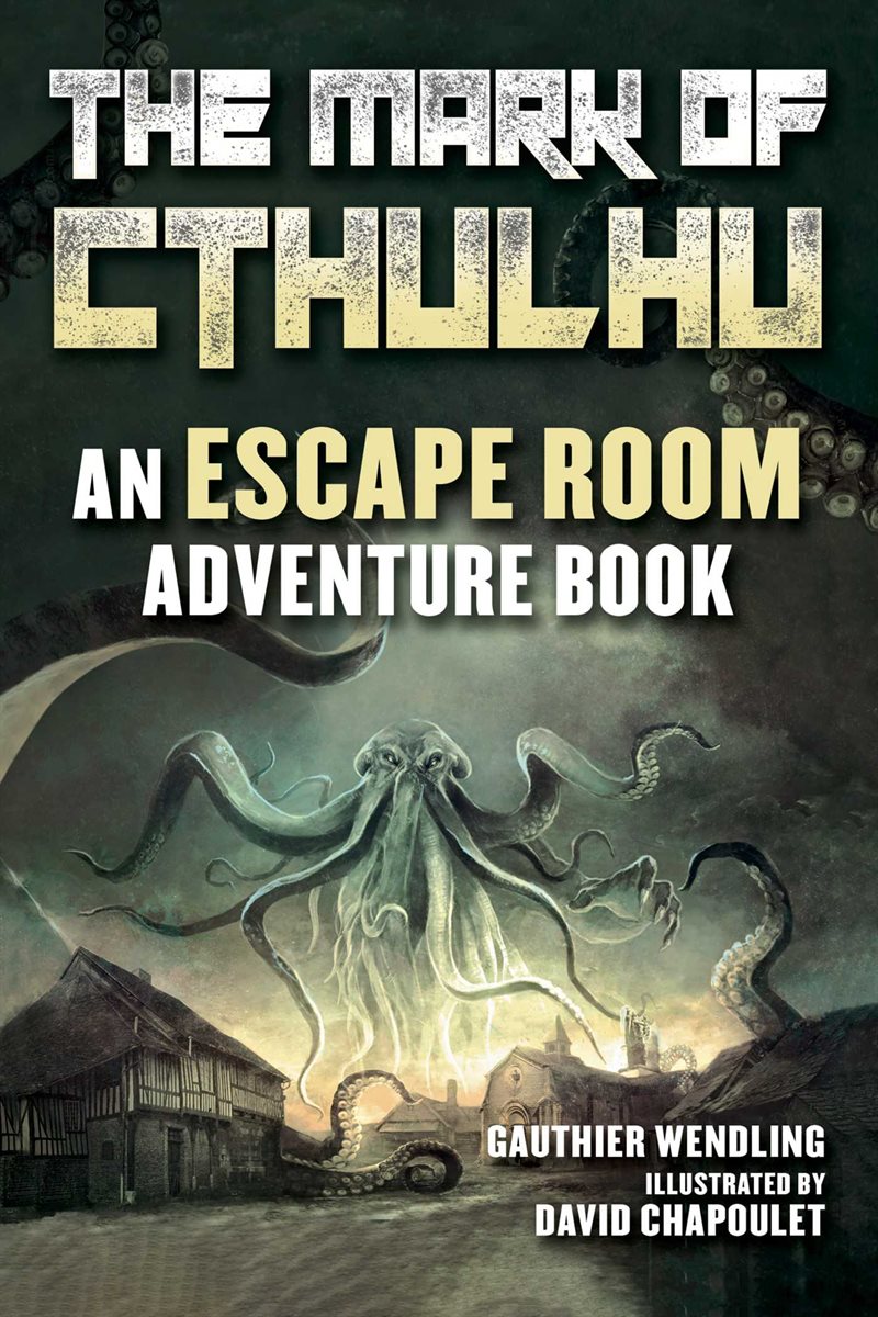 The mark of Cthulhu Escape room adventure book