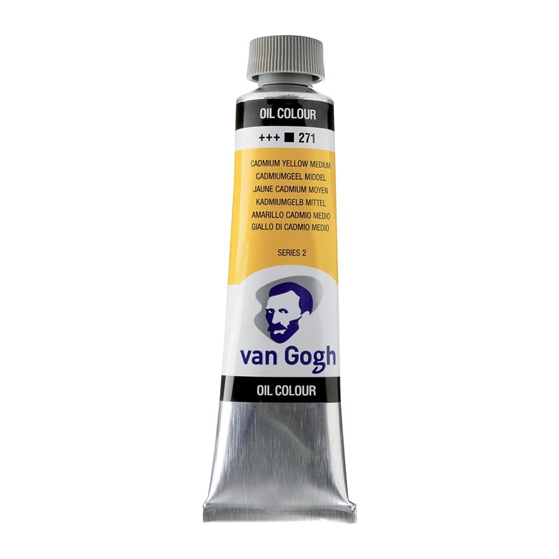 Van Gogh  Olja 40 ml Cadmium Yellow Medium 271