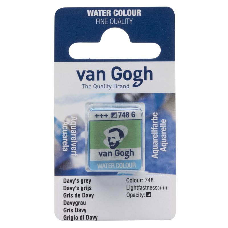 Van Gogh Akvarell ½ kopp Davy´s Grey 748G