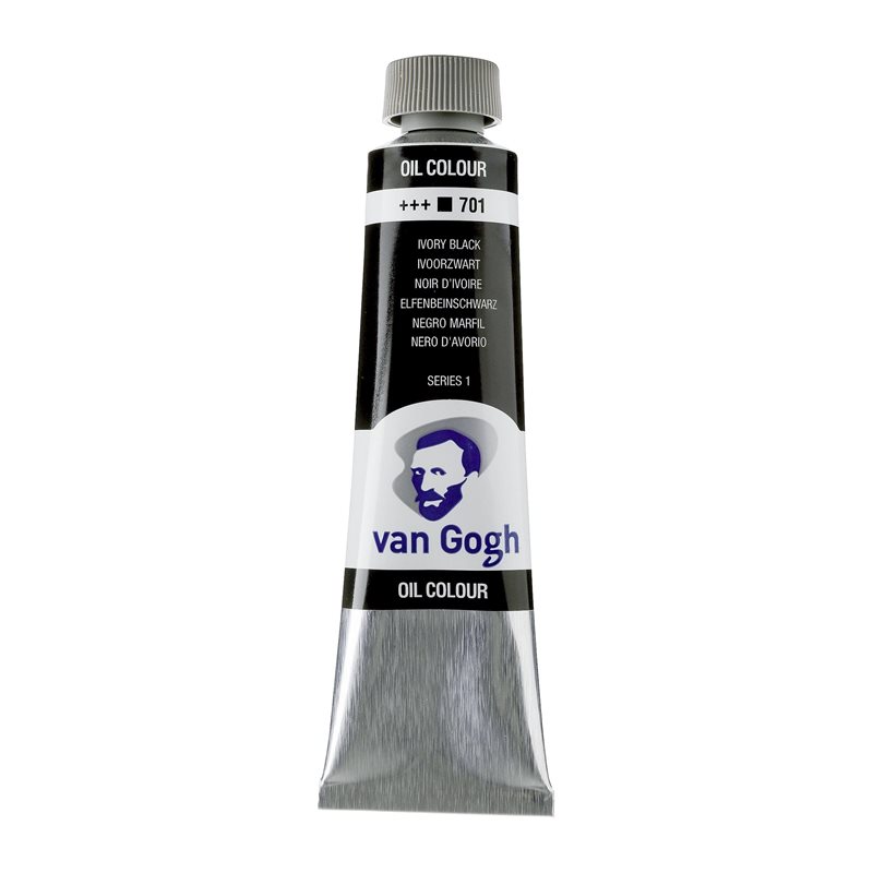 Van Gogh Olja 40 ml Ivory Black 701