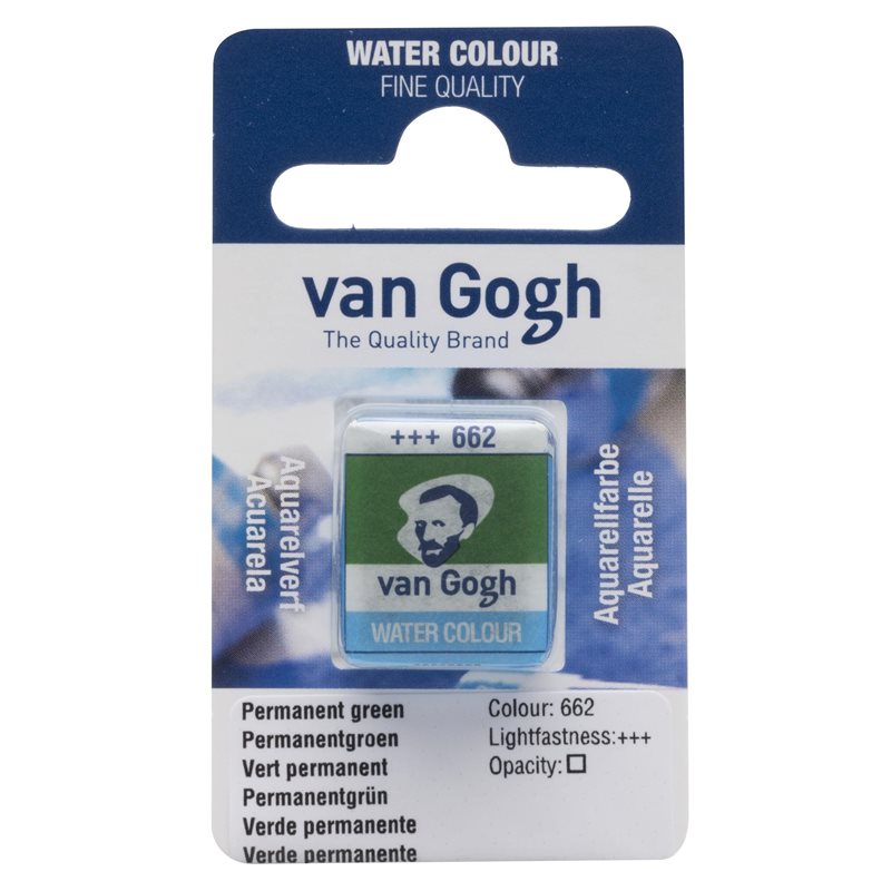 Van Gogh Akvarell ½ kopp Permanent Green 662
