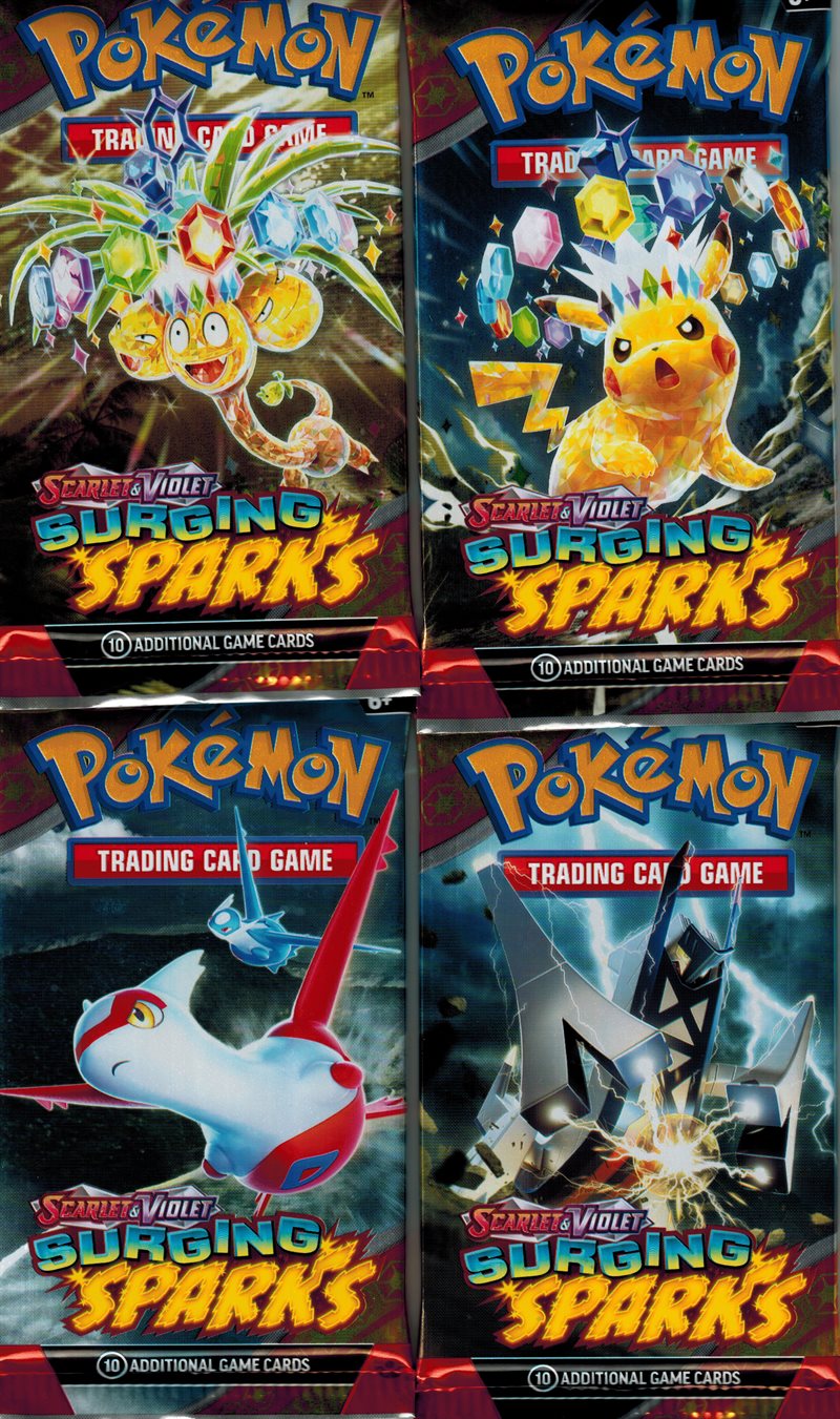Pokemon Scarlet & Violet Surging Sparks