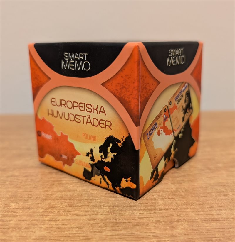 Smart Memo Europeiska Huvudstäder 