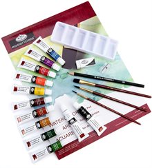 Royal Brush Essentials Art Set-Akvarellmålning