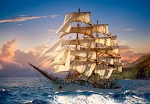 Sailing at Sunset, 1500 bitar