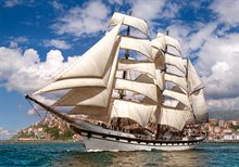 Tall Ship Leaving Harbour - B-52851