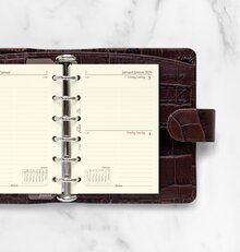 Filofax Pocket Refill 2026 Dag/Sida. Språk svensk/dansk /norsk