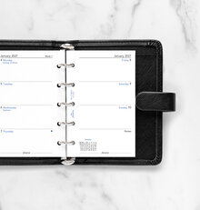 Filofax - Dagbok Mini 2027 Vecka/Uppslag, Engelsk