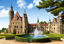 Pussel 1500 bitar Moszna Castle, Poland