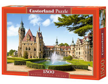 Pussel 1500 bitar Moszna Castle, Poland