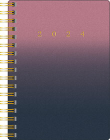 Kalender 2024 VeckoKalender 2024 A6 Sky Wire-O