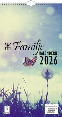 Familjekalender 4 kolumner Helår FSC