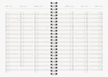 A5 Jungle 12 mån FSC