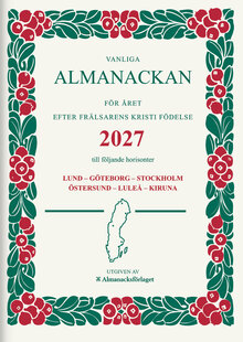 Fickkalender - Vanliga Almanackan häftad