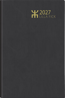 Fickkalender - Lilla Fick Svart Plast FSC