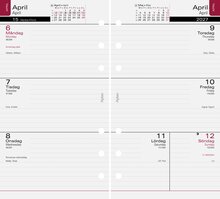 Systemkalender - Aplan Diary Classic Refill 18mån FSC