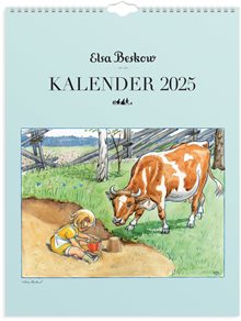 Väggkalender 2025 Elsa Beskow