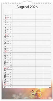 Familjekalender 2026 Årstider