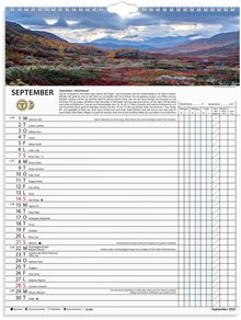 Väggkalender 2025 Väderalmanackan