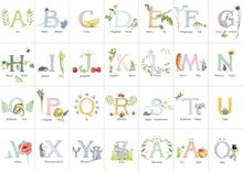 Majas ABC underlägg