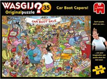 Wasgij - Orginal 35, Car Boot Capers! pussel 1000 bitar