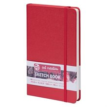 SketchBook Red 13 x 21 cm / Skissblock röd 13 x 21 cm