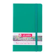Sketchbook Forest Green 13 x 21 cm / Skissblock skoggrön 13 x 21 cm