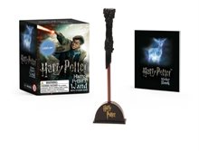 Harry potter wizards wand with sticker book - lights up!