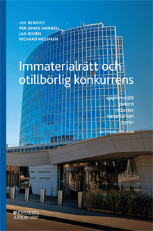Immaterialrätt och otillbörlig konkurrens : upphovsrätt - patent - mönster
