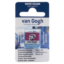 Van Gogh Akvarell ½ kopp Permanent Red Violet 567