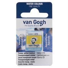 Van Gogh Akvarell ½ kopp Transp Yellow Medium 272
